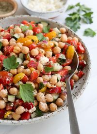 Mediterranean Chickpea Salad