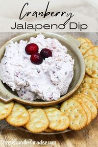 Cranberry Jalapeno Dip