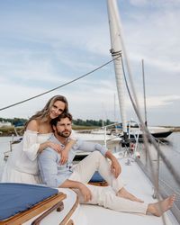 DREAM BIG! When these two asked if I would make the trip to do their photos on a boat, HOW could I say no. This was such a beautiful beautiful engagement session. The sun was perfect, the couple was AMAZING and the location was to die for. Couldn’t have asked for a better time 🤍 Capturing your engagement session is so magical! We will laugh and smile and truly remember what you felt during those months and days leading up to you saying “I Do!” Engagement shoots are the perfect opportunit...