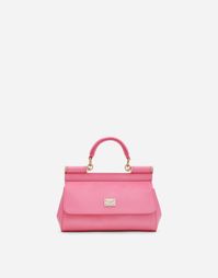 Small patent leather Sicily bag in Pink for Women | Dolce&Gabbana®