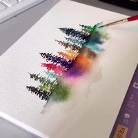 watercolor pencils art projects - Google Search