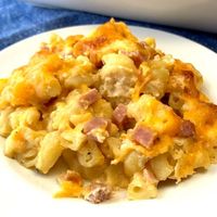 Mac and Cheese with Ham