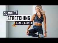 Day 28 - 30 MIN Stretch, Relax & Recover Workout - Mobility, No Equipment, No Repeat - YouTube