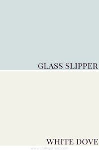 Benjamin Moore Glass Slipper Colour Review by Claire Jefford