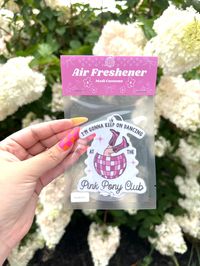 Car Air Fresheners *scents are listed on the sticker at the bottom of each air freshener package *scents can not be changed