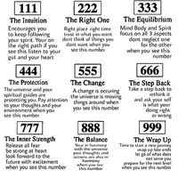 #111 #222 #333 #444 #555 #666 #777 #888 #999 #Numerology ✨