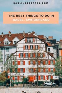 Basel forms the art lovers' dream destination with a beautiful medieval town center. Here's a detailed travel guide on sights, hotels & restaurants in Basel, Switzerland (+ a DIY walking tour!) #inlovewithswitzerland