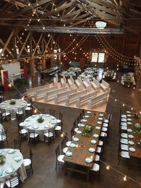 The Fair Barn - Pinehurst NC. Coordinated by Vision Events #BarnWeddingIdeas