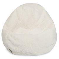 White Noise Standard Faux Fur Bean Bag Chair & Lounger & Reviews | Wayfair