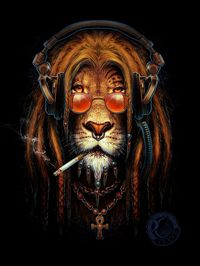 Lion rasta on Behance