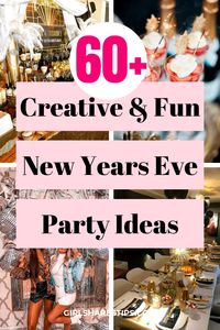 In search of some inspiration for your upcoming New Year's Eve party? Look no further! We've compiled a list of 60+ creative ideas that will take your celebration to the next level. From festive themes and mouthwatering food options, to exciting games and dazzling decorations, we've got you covered. Get ready to dance into the new year with style! Don't miss out on these epic party ideas that will make your friends begging for an invite - start planning now!