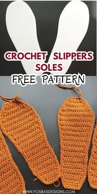 Try this quick and easy crochet slipper sole pattern. It's free and simple to follow, ideal for creating comfy and durable soles. This is the perfect crochet gift project. Easy Crochet Project for the house. Crochet slipper Ideas. Fun Crochet Techniques.