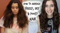 How to Manage Curly, Frizzy & Poofy Hair | My Hair Care Routine