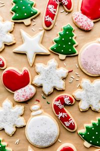 Christmas Sugar Cookies Recipe with Easy Icing - Sally's Baking Addiction