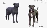 Blue Ancolia - Bue PitBull Makeover (second version) Here...