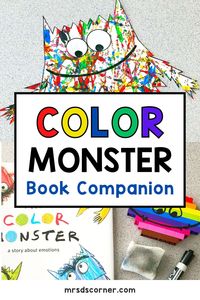 Are you looking for a fun and engaging way to help your students learn about their emotions? This Color Monster Book Companion is the perfect way to teach your students about their emotions and how to communicate them. It includes emotion task cards, a craft, STEM activity, writing activities and worksheets, and errorless learning worksheets to go along with the Color Monster book. This Book Companion is perfect for your early elementary or special education classroom. Grab it here.