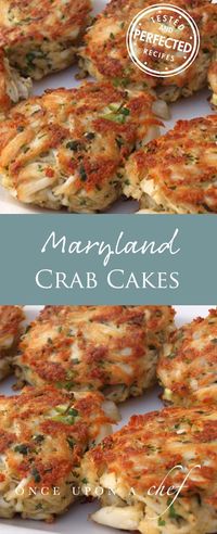 Maryland Crab Cakes with Quick Tartar Sauce