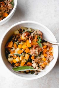 Sheet Pan Butternut Squash Breakfast Hash