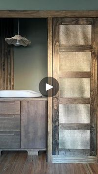 27K views · 1.3K reactions | Check out these DIY custom doors with caning. This was my first time working with caning and I’m in love!! It’s a great way to add some character to your next build 🛠️ | Home With Stefani | Woodlock · Settle Down (Acoustic)