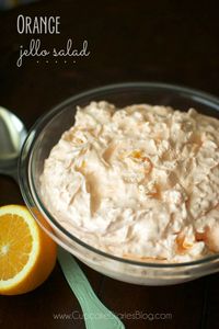 Easy Orange Jello Salad