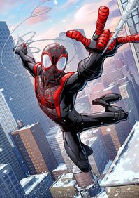 Miles Morales - Spider-man PS5 by PatrickBrown