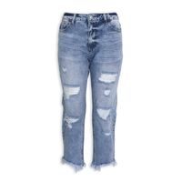 Denim Straight Leg Jeans