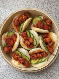 Korean Fried Chicken Bao | Ash Baber