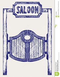 Old Western Swinging Saloon Doors - Download From Over 57 Million High Quality Stock Photos, Images, Vectors. Sign up for FREE today. Image: 50738062