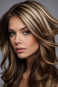 Achieve a natural glow with subtle hair highlights that enhance your hair's texture and depth. #SubtleHighlights #NaturalBeauty #GlowUp #HairCare