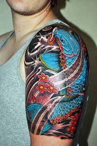 33 Amazing Koi Tattoo Designs (40)