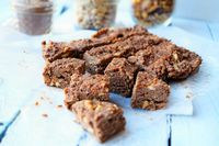 Chocolate Peanut Butter Protein Bars - Shaw Simple Swaps