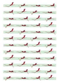 #NAUTICAL: Swimmers pattern by Nadia Taylor