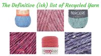 The Definitive (ish) list of Recycled Yarns