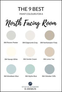 North Facing Room: The Best Most Popular Benjamin Moore Paint Colours