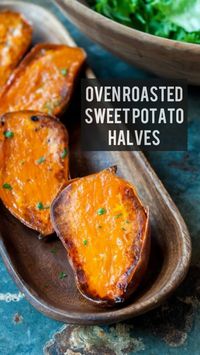 Oven Roasted Sweet Potato Halves 28