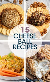 These are the best cheese ball recipes is perfect for all your entertaining needs! Includes easy cheese ball recipes for game day, potlucks, and holiday celebrations. You only need cream cheese and a handful of other ingredients to whip up homemade cheese ball recipes like savory chicken cheese balls and bacon cheese ball. Also includes Fall cheese ball recipes and sweet cheese ball recipes. Get the 15 easy cheese ball recipes! #cheeseballrecipes #appetizers