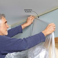 How to Protect Walls When Painting a Ceiling