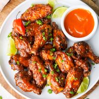 Best Mango Habanero Wings - Good Food Baddie