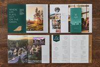 The Links by Infinity Properties - Free Agency Creative #printdesign #brochure #graphicdesign #vancouver #branding #realestate #brochuredesign