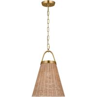 Visual Comfort CP1421BBS Whitby 13" Wide Pendant | Build.com