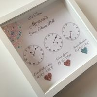 Time Stood Still Printed Clock Design