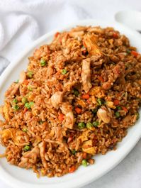 Chinese Chicken Fried Rice - Christie at Home