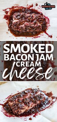 Halloween Smoked Bacon Jam Cream Cheese