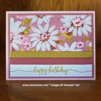 Dena Lenneman, Stampin' Up! Demonstrator: Sweetly Scripted Fresh As A Daisy | Today Is The Last Day Of The 2023-2024 Annual Catalog & January-April Mini Catalog!