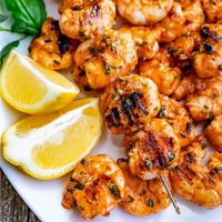 BEST MARINATED GRILLED SHRIMP