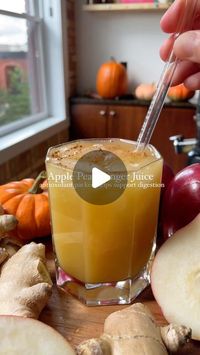 Jeanette Velasco Shane on Instagram: "Recipe⬇️ 🍂Fall is in the air! And I love adding fall flavors to my line up! Comment LINK and I’ll send you the link to my juicer!

I use the Nama J2 Juicer. 💚 Use code JEANETTE10 for 💸 10% off all Namawell Juicers if you wanna save money and support my content and page linked in bio. 💚

For this juice you’ll need…
 🍎4 @thecosmiccrisp apples (3 cups of cold pressed apple juice)
 🍂 2 red pears (1 cup of pear juice) 
 🧡 2 inch of ginger (pressed) 
 Pumpkin spice / nutmeg/ cinnamon (optional) 
 Makes approx 32 oz 
Everything is from @freshthyme
 
 juice all together! Sprinkle some pumpkin spice on top for some added fall flavor. Crisp fall flavors all in one, share or keep to yourself follow for more! #falldrinks #falltreats #applecider #mocktails #