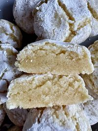 6 Ingredients Chewy Italian Almond Cookies (Gluten Free)