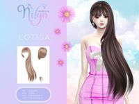 The Sims Resource - LOTISA HAIR