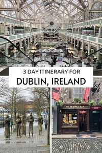 Dublin, Ireland, is home to castles, cathedrals, culture and craic. Here's how to spend an unforgettable 3 days in Dublin with full city guide, itinerary, best things to do, where to stay and how to save money on your trip.