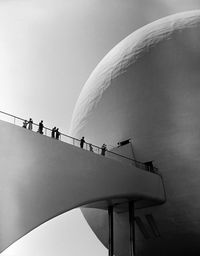 World’s Fair Visitors Entering The Perisphere, 1939, photo by Alfred Eisenstaedt